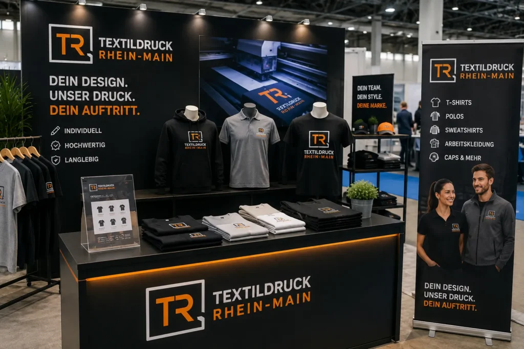 textildruck rhein main messe las werbetechnik