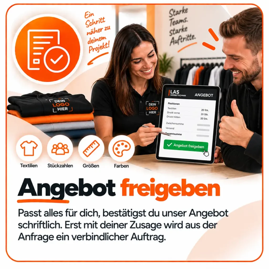 angebot freigeben textildruck rheinmain