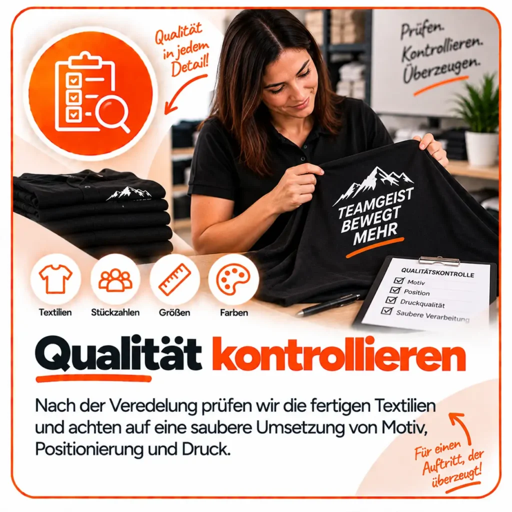 qualitaet kontrollieren textildruck rheinmain