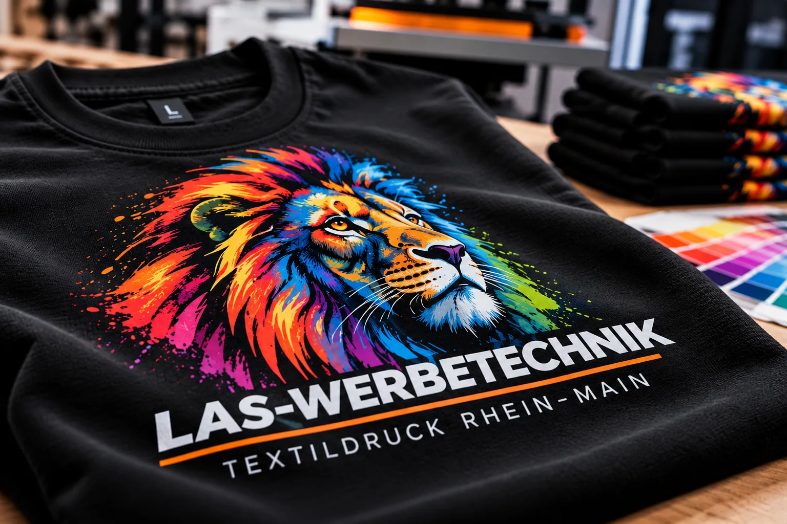 Textildruck Rhein-Main von LaS-Werbetechnik in Wiesbaden